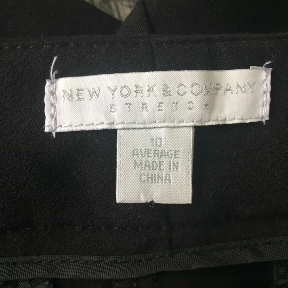 New York & Company Ankle Pants Black Size 10 - Picture 4 of 5